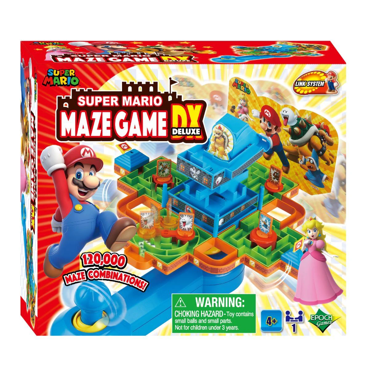 Super Mario Maze Game DX Educational Kids/Childrens Interactive Toy Playset 3+