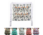 Kitchen Farm Hen Print Two-row Chicken Egg Collecting Gathering Apron Pocket-11#