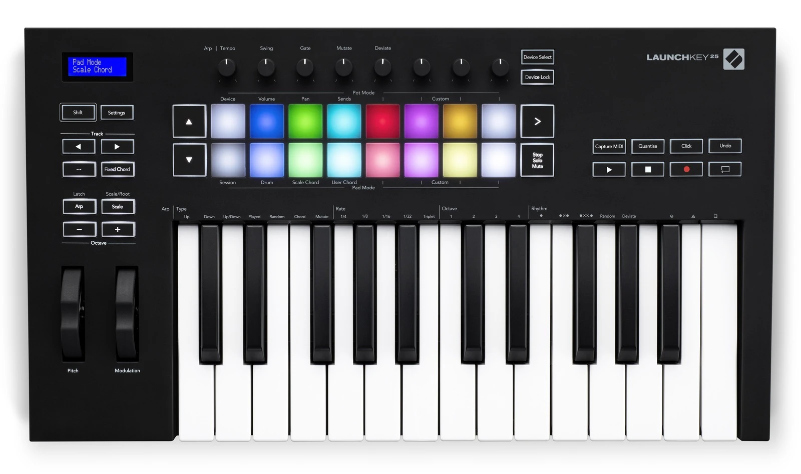 Novation LaunchKey 25 MK3 25 Note Midi Controller