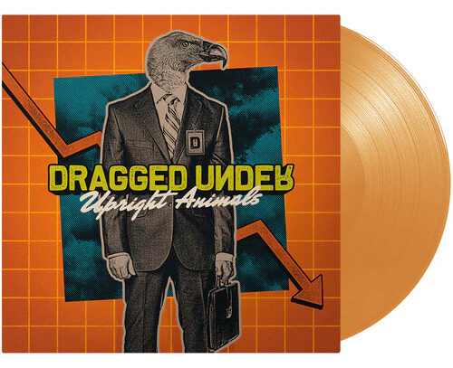 Dragged Under - Upright Animals (Transparent Orange)  [VINYL LP] Colored Vinyl, 140 Gram Vinyl, Orange USA import