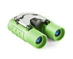 8x21 High Resolution Children's Mini Optical Binoculars - Green