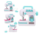 Mini Sewing Machine, Educational Electric Kids Sewing Kit, DIY Interesting for Kids Over Age 4+