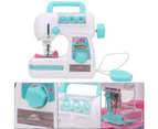 Mini Sewing Machine, Educational Electric Kids Sewing Kit, DIY Interesting for Kids Over Age 4+