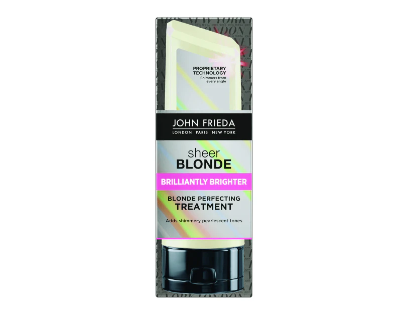 John Frieda Sheer Blonde Brilliantly Brighter Perfecting Hair Treatment 120ml