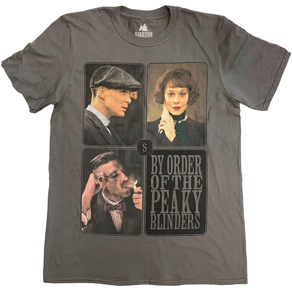 Peaky Blinders | Official Band T-Shirt | Portraits Grid