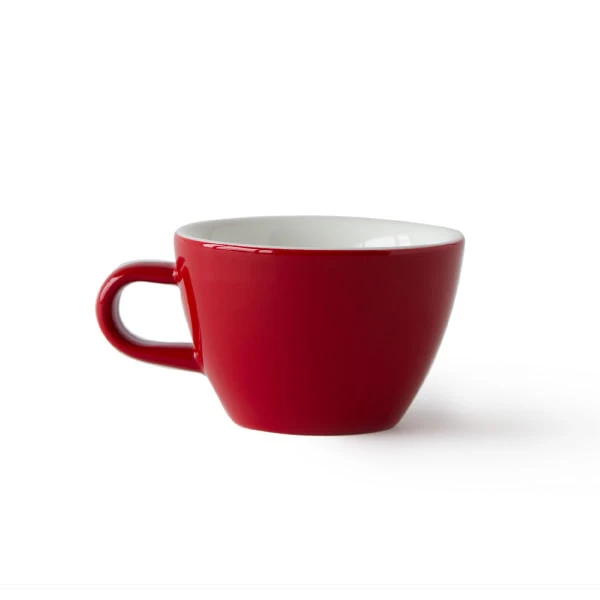 Acme Evolution 150ml Flat White Cup - Rata - Red