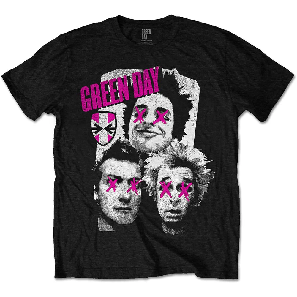 Green Day | Official Band T-Shirt | Patchwork