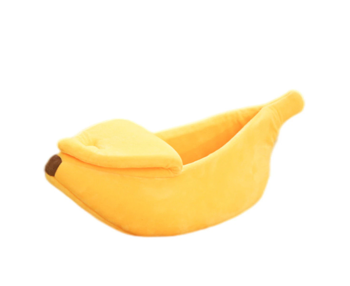 Banana Cat Bed, Pet Bed, Pet Bed For Cats, Lovely Pet Supplies for Cats Kittens Rabbit Small Dogs, Yellow