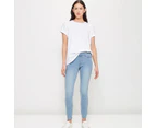 Target Lydia High Rise Ankle Length Denim Jeggings - Blue