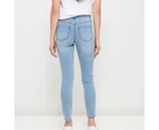 Target Lydia High Rise Ankle Length Denim Jeggings - Blue