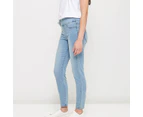 Target Lydia High Rise Ankle Length Denim Jeggings - Blue