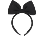 Big Bow Halloween Christmas Hair Bands Women Hair Hoop Bow  Headwear Headpiece Party Decoration - Black