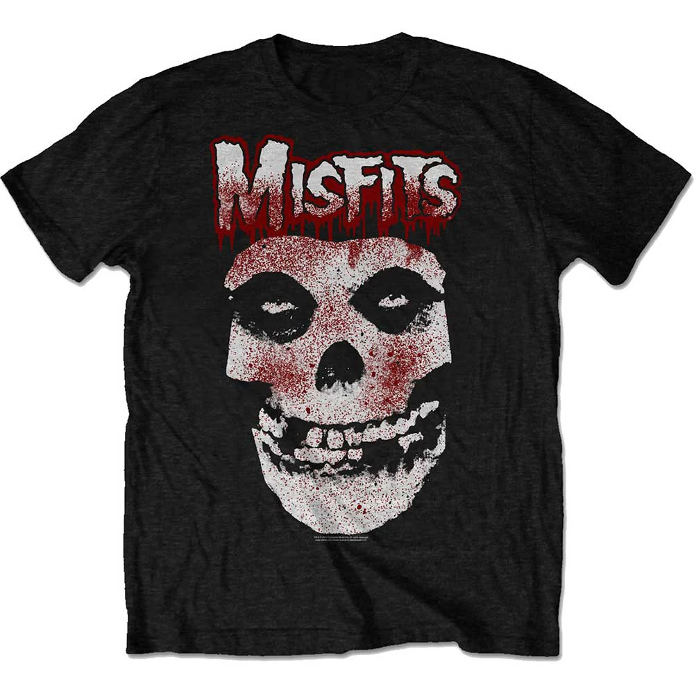 Misfits | Official Band T-Shirt | Blood Drip Skull