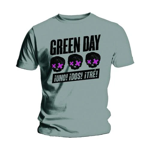 Green Day | Official Band T-Shirt | Three Heads Better Than One