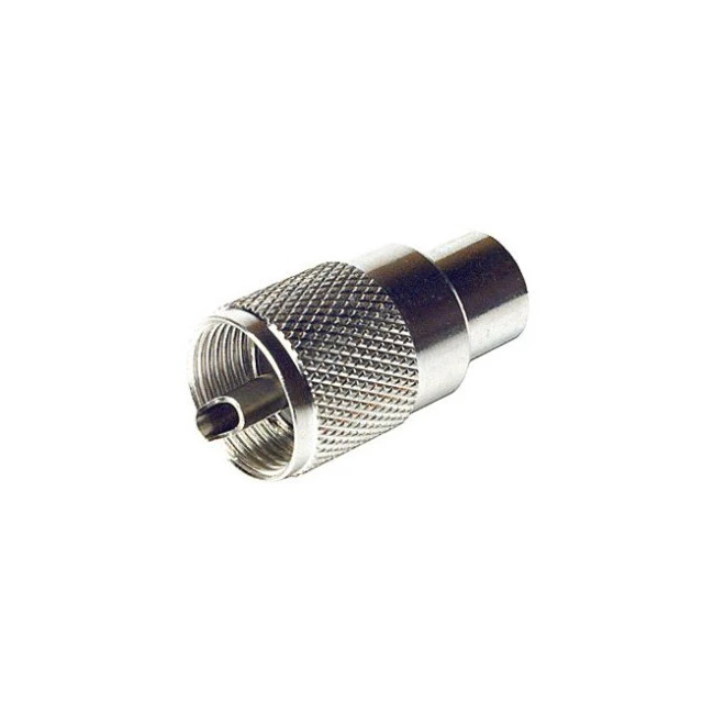 PL259 MALE UHF RG8/RG213 SCREW-ON SOLDER PLUG PACK OF 5