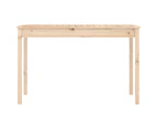 vidaXL Garden Table 121x82.5x76 cm Solid Wood Pine