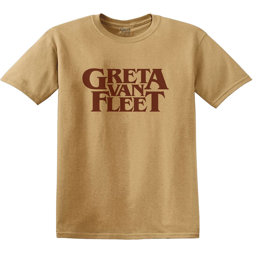 Greta Van Fleet | Official Band T-Shirt | Logo - Yellow