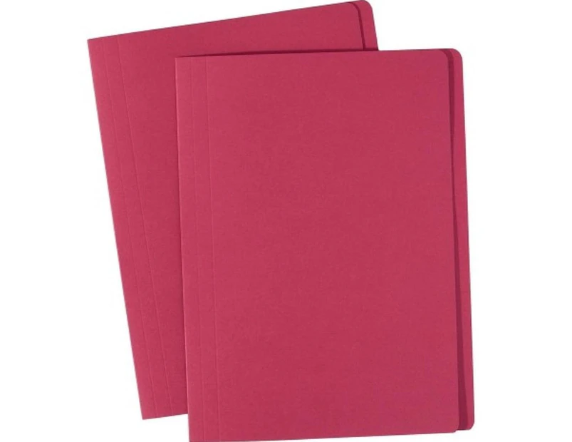 Avery 81512 Manilla Folder File Foolscap Red Box 100