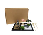 Zen Sand Garden Kit Creative Micro Landscape Ornament Home Office Tabletop Decor