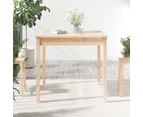 vidaXL Garden Table 82.5x82.5x76 cm Solid Wood Pine