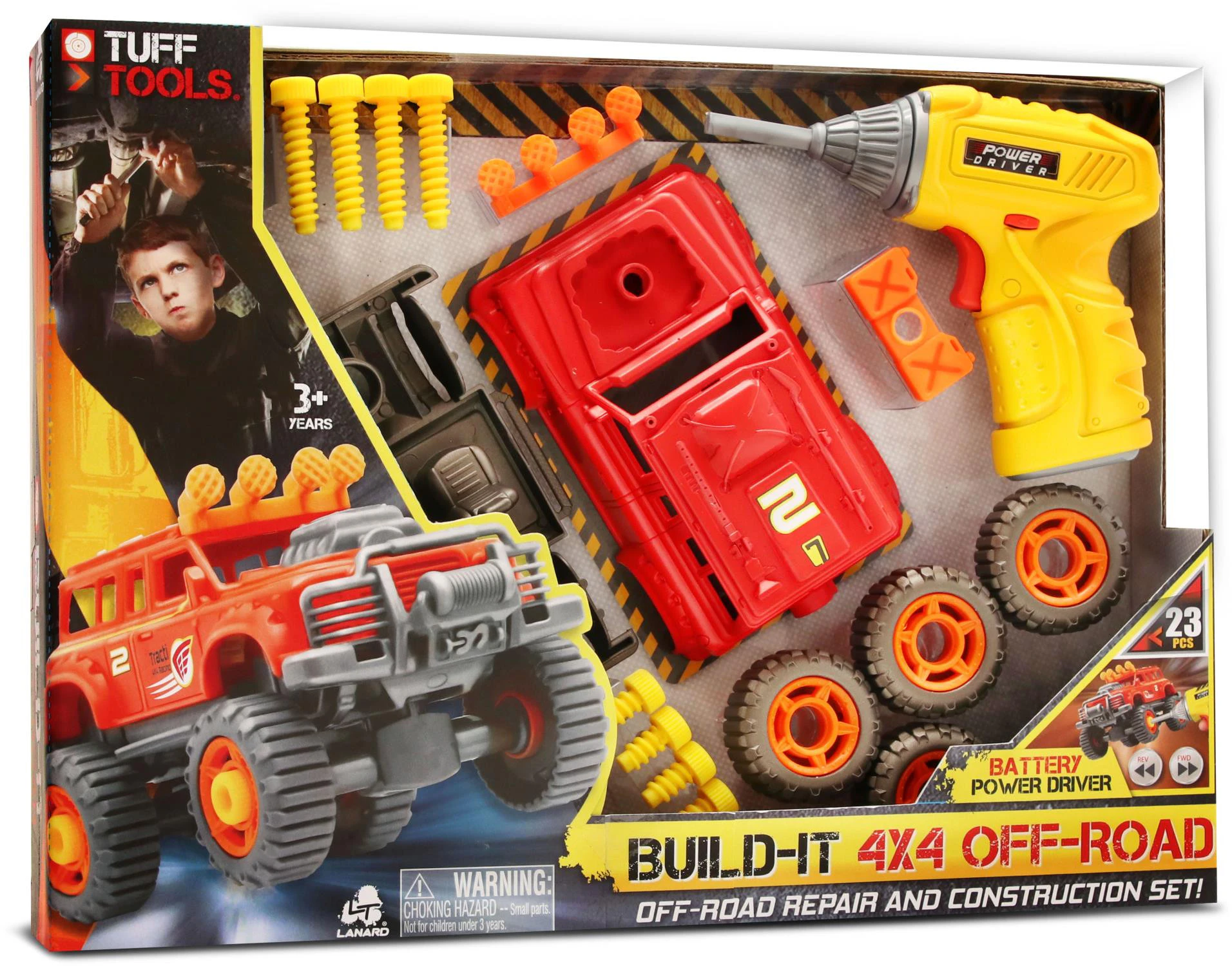 Tuff Tools Build-It Racer / 4X4 Off-Road Truck