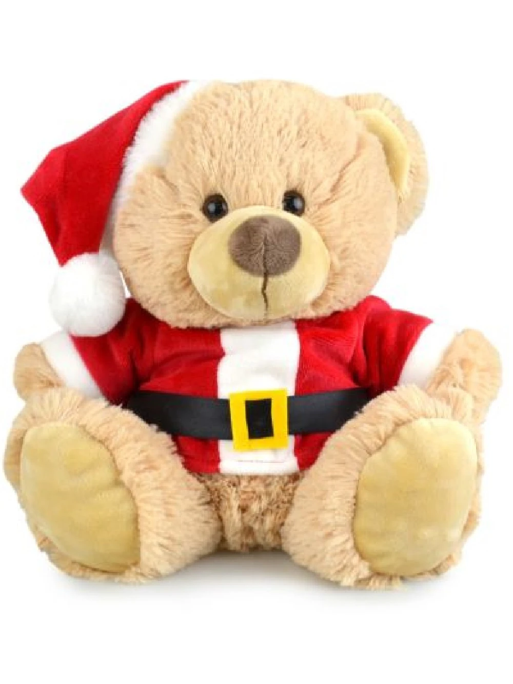 My Buddy Christmas Bear Cute & Cuddly Sitting Plush Toy - 16cm