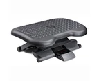 Foot Rest Stool Under Desk Office Home Computer Height Angle Adjustable Footrest Ergonomic Massage