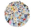 50pcs Bluey Bingo Bulk Stickers Kids Gift Party Decal Vinyl Waterproof Laptop P1