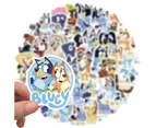 50pcs Bluey Bingo Bulk Stickers Kids Gift Party Decal Vinyl Waterproof Laptop P1