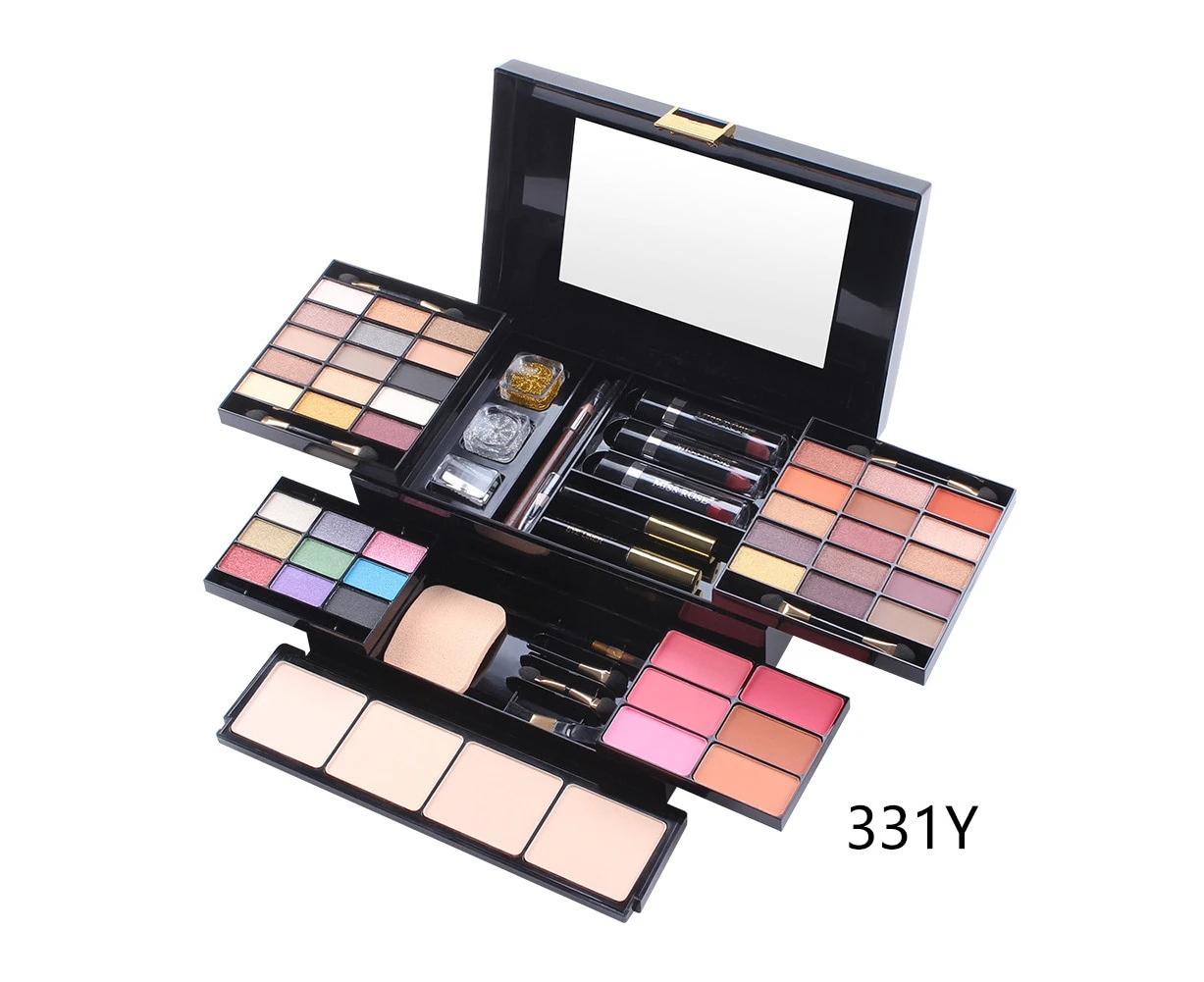 39 Colors Matte Eyeshadow Box Makeup Box Highlight Blush Powder Box - 331Y