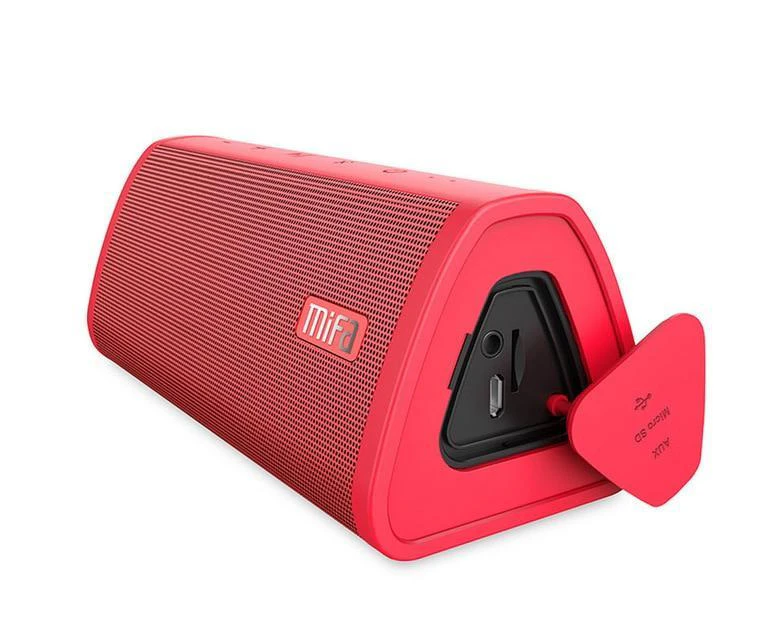 Mifa Portable Bluetooth Speaker Waterproof - Red