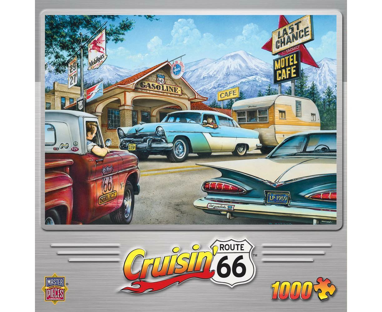 Cruisin On The Road Again Jigsaw Puzzle, 1000 Piece