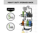 Bathroom Aluminum Shower Caddy 3 Tier Hanging Rack Shelf Shampoo Storage Holder