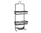 Bathroom Aluminum Shower Caddy 3 Tier Hanging Rack Shelf Shampoo Storage Holder