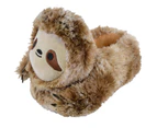 Kids Plush Novelty 3D Sloth Slippers | Slipper Snob | Great Gift - Sloth