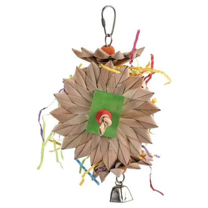 Nature Island Hanging Beaky Peaky Foraging Parrot/Bird Interactive Pet Cage Toy