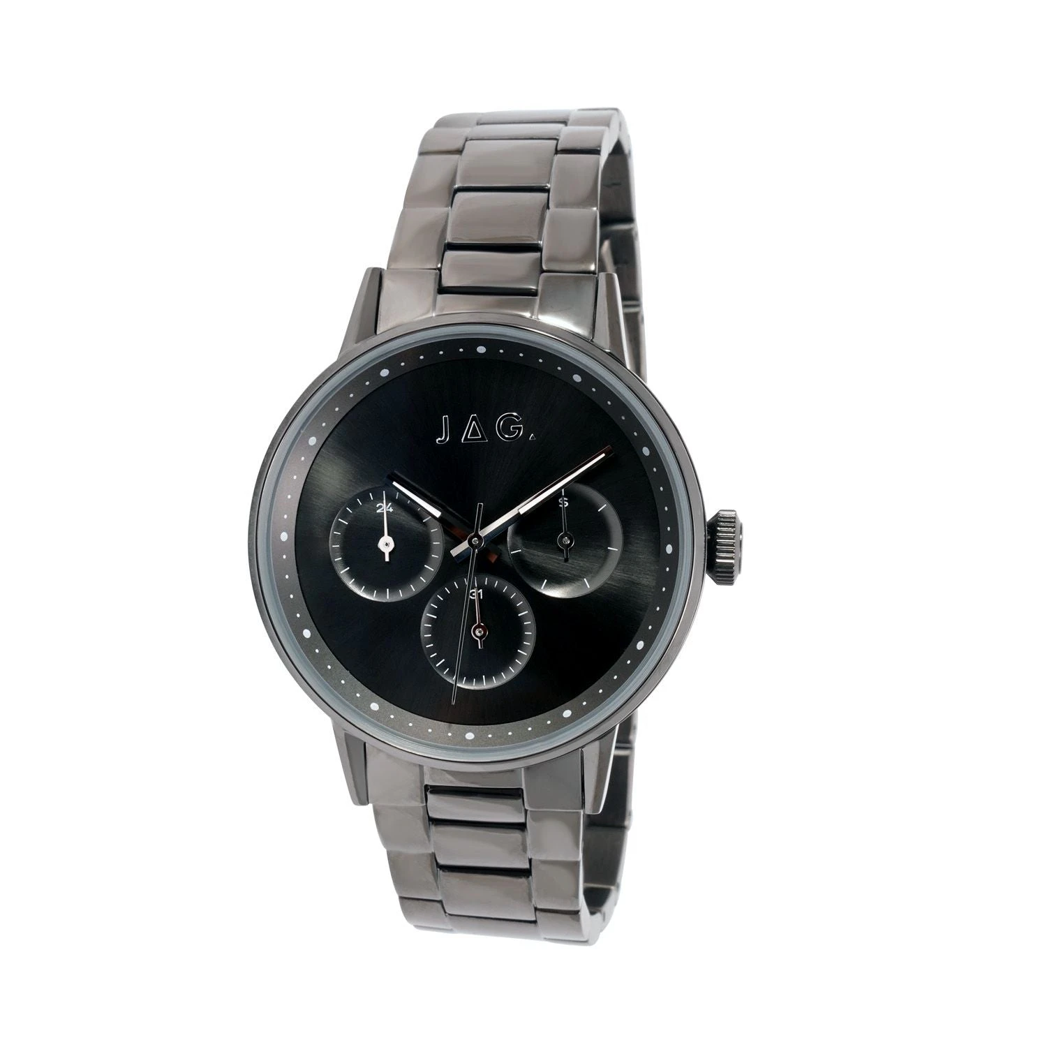 Jag Norwood Grey Dial 42mm Watch J2765A