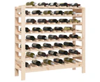 vidaXL Wine Rack 109.5x30x107.5 cm Solid Wood Pine