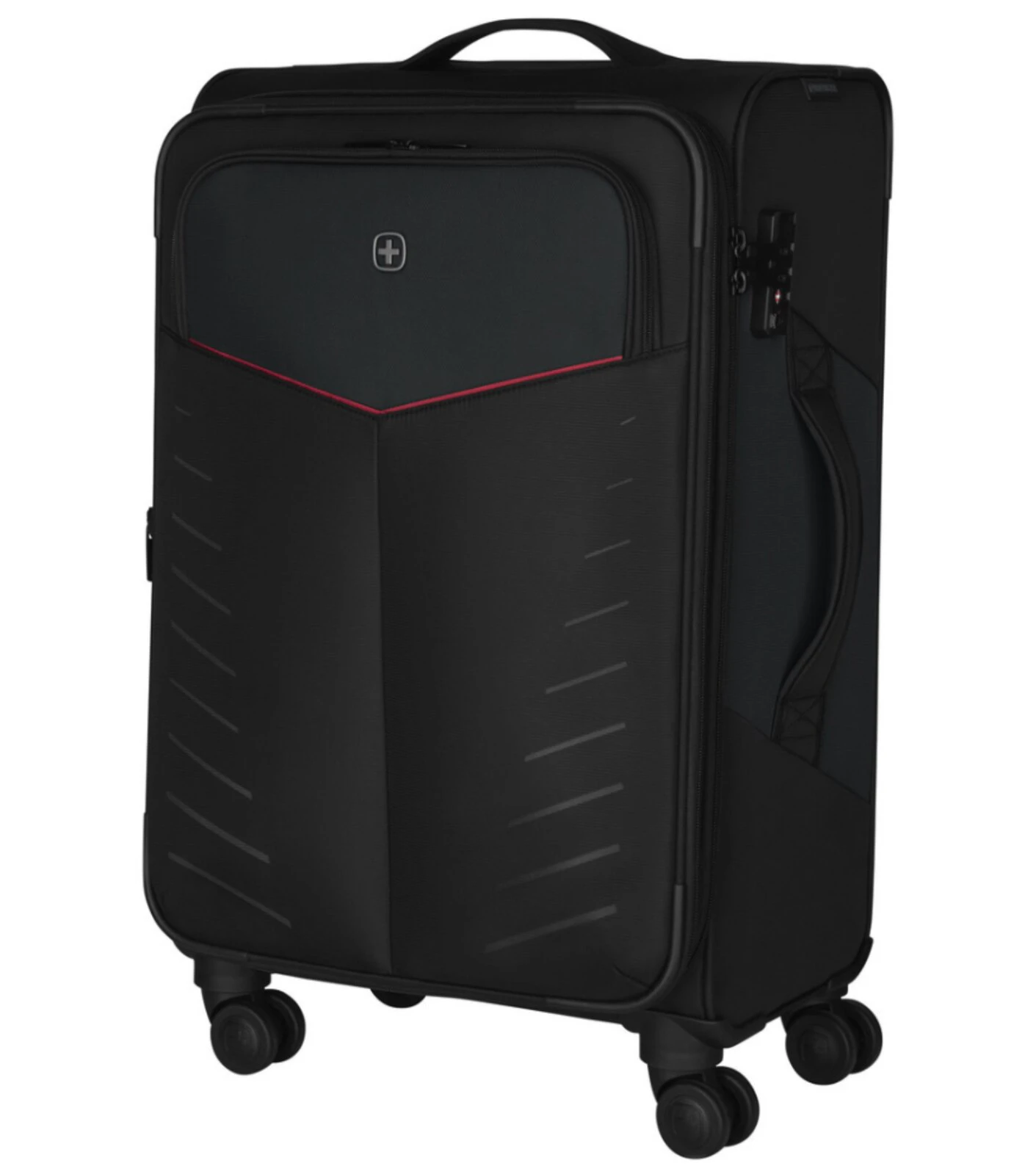 Wenger Syght 70 cm Softside 4-Wheel Luggage - Black