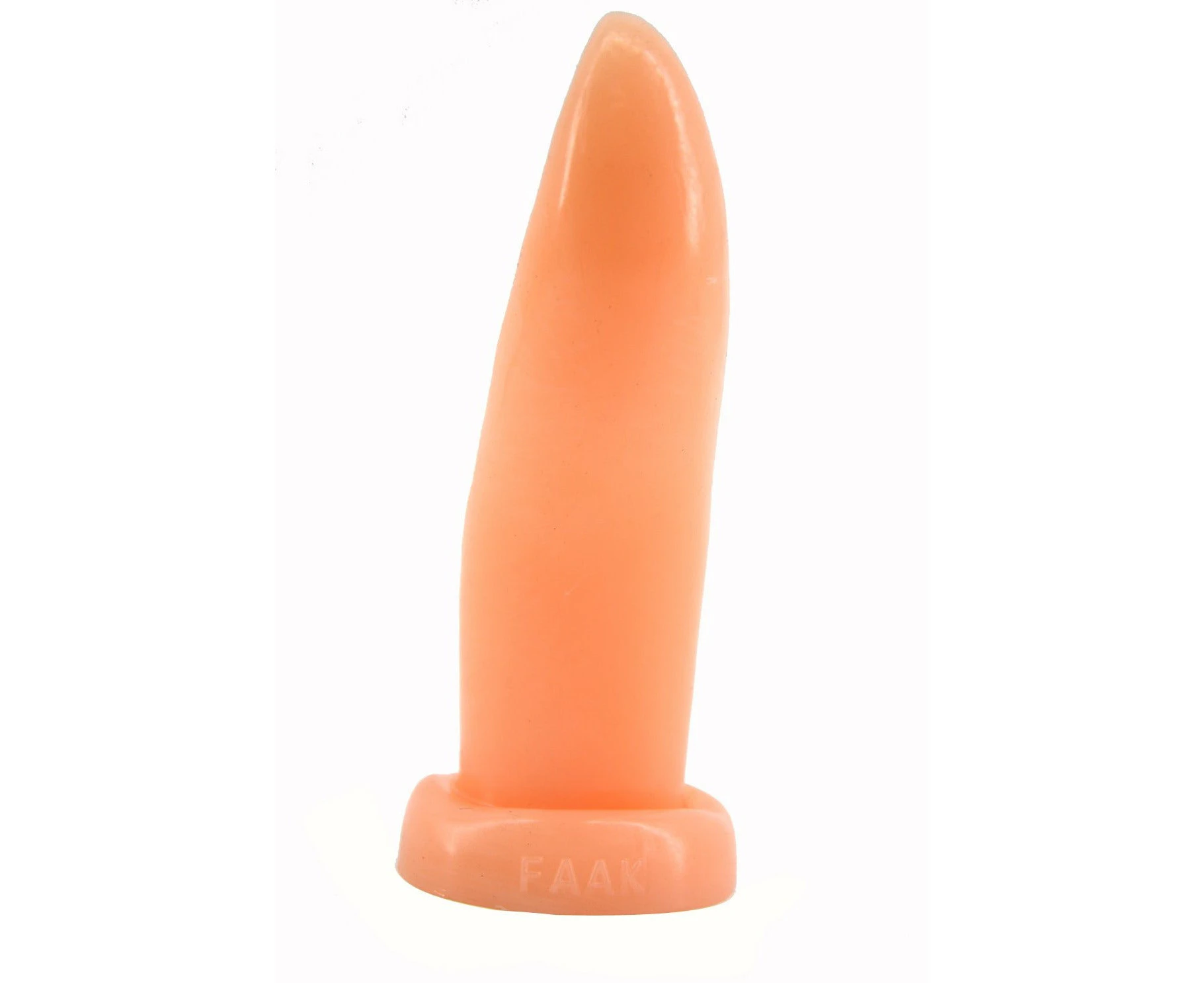 Tongue Shape Anal Plug - Flesh