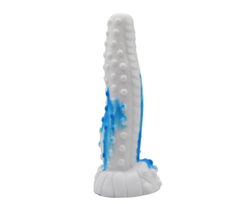 Tiger Dildo /white - Blue