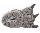 Kids Novelty 3D Monster Feet Plsh Slippers | Gift for Children - Grey