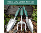 Garden Tools Set, 3 Piece Duty Gardening Tools Garden Womenn Hand Tools Garden Gifts for Me