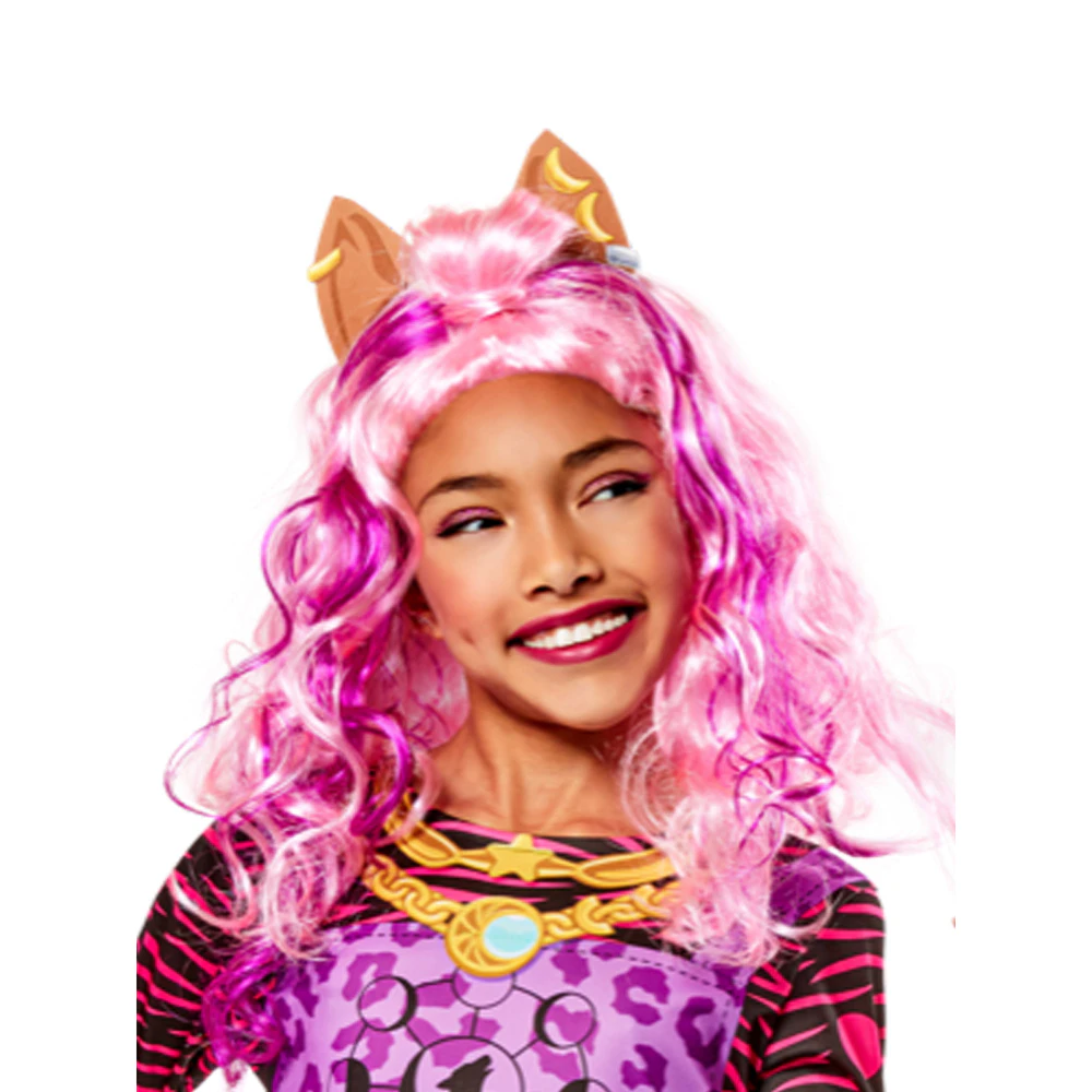 Monster High Clawdeen Wolf Wig Kids/Children Halloween Party Hair Accessory 5y+