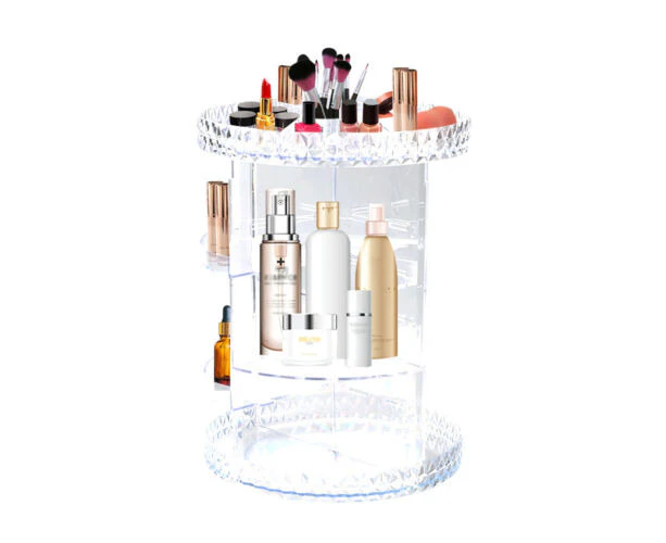 360o Rotating Makeup Organiser Storage Cosmetics Holder Display Stand