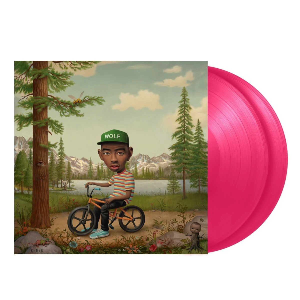 Tyler The Creator Wolf HOT PINK VINYL 2 LP