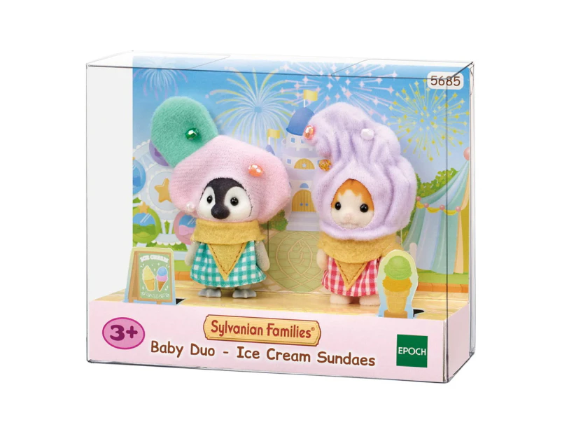 Sylvanian Families Baby Duo Ice Cream Sundaes