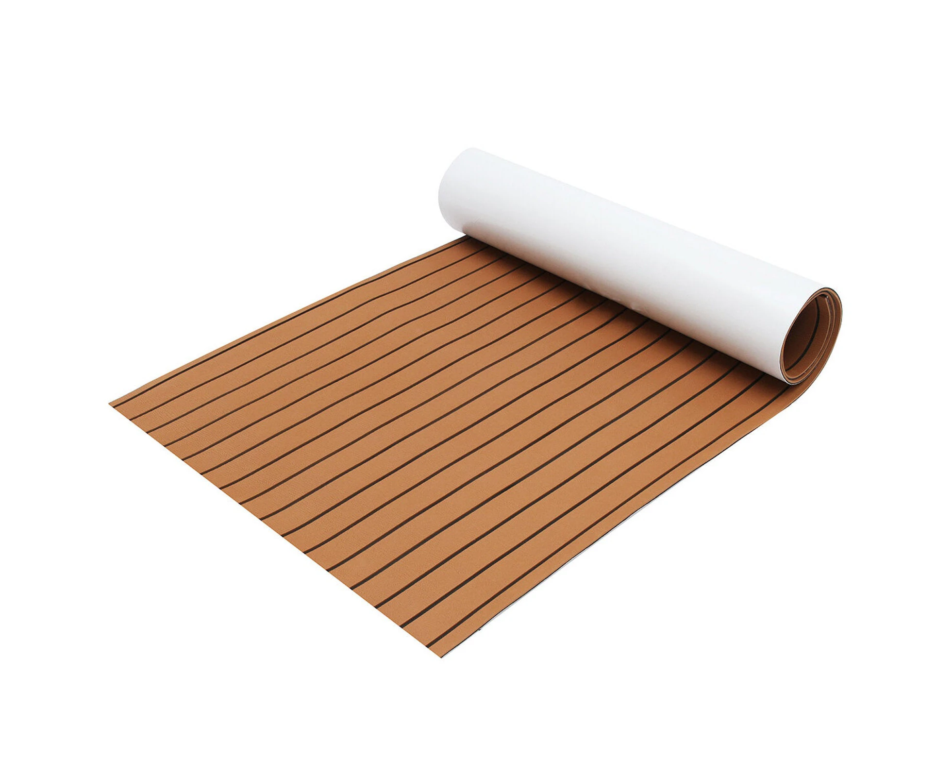 240x90cm 6mm EVA Foam Boat Flooring Mat Marine Teak Decking Yacht Sheet Brown