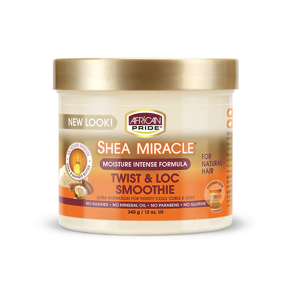 African Pride Shea Miracle Twist & Loc Smoothie 340g (12oz)