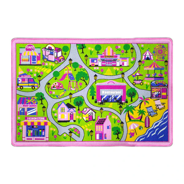 Playmat Girls Track Rug